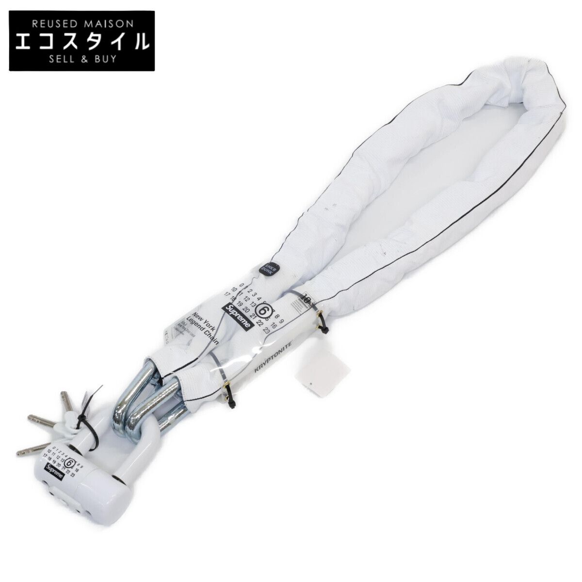 Supreme シュプリーム x MM6 Maison Margiela Kryptonite Chain + Disc