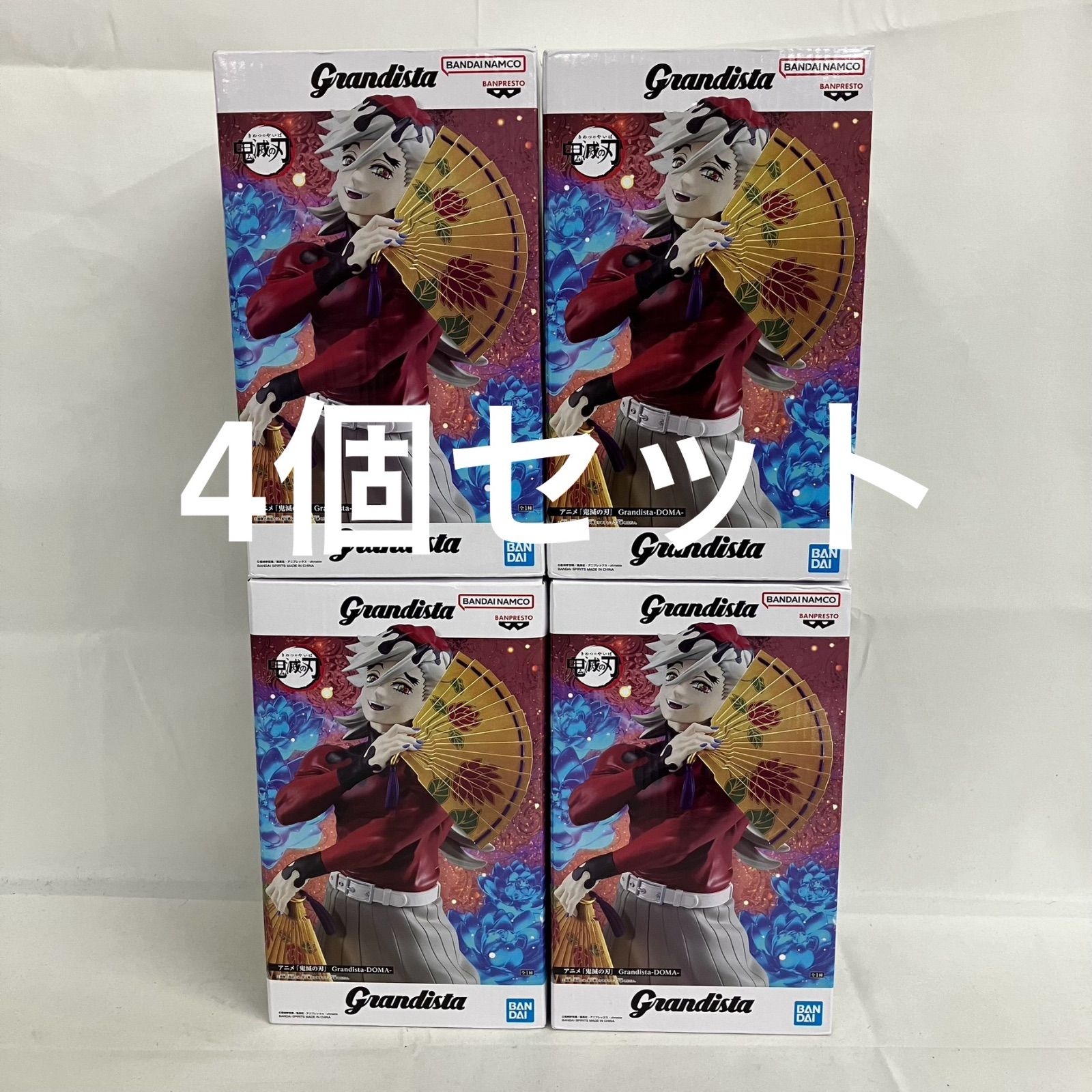 鬼滅の刃　童磨　Grandista フィギュア　4点セット 未開封 鬼滅の刃 Grandista 童磨 フィギュア 4個セット SFJ436 c101