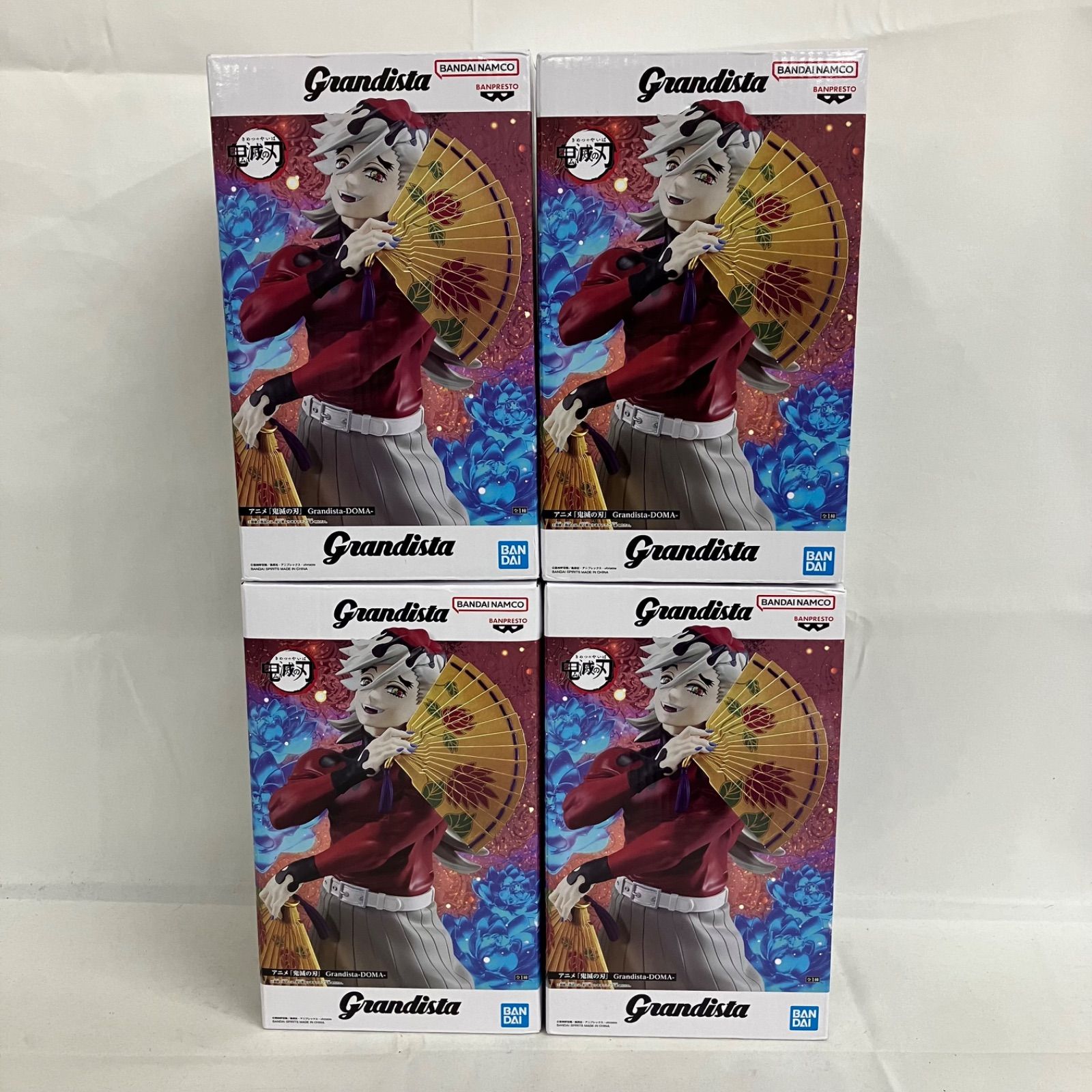 未開封 鬼滅の刃 Grandista 童磨 フィギュア 4個セット SFJ436 c101