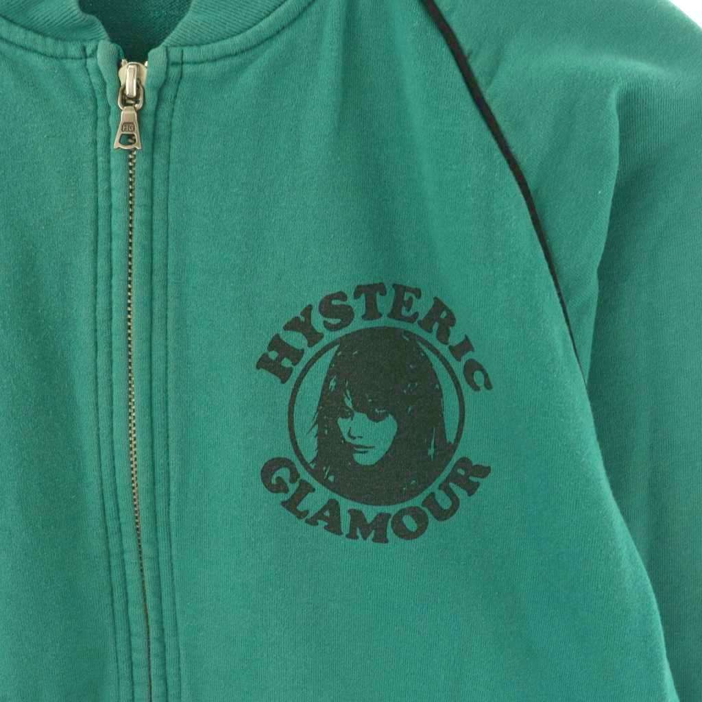 ヒステリックグラマー HYSTERIC GLAMOUR バックプリントジップアップ