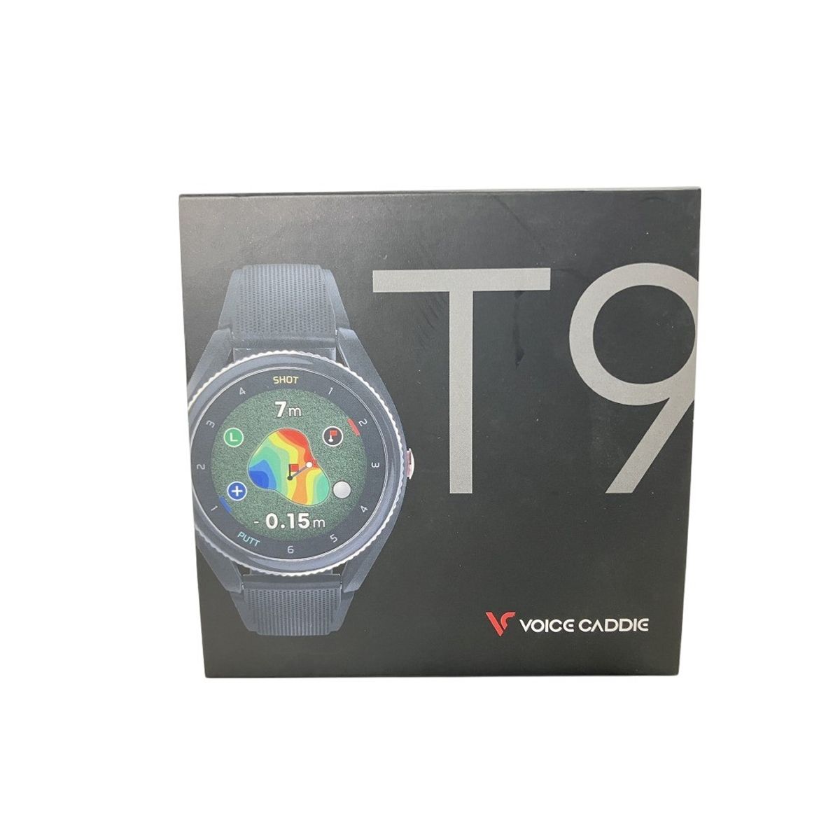 VOICE CADDIE T9 ボイスキャディ ブラック ゴルフウォッチ 腕時計型