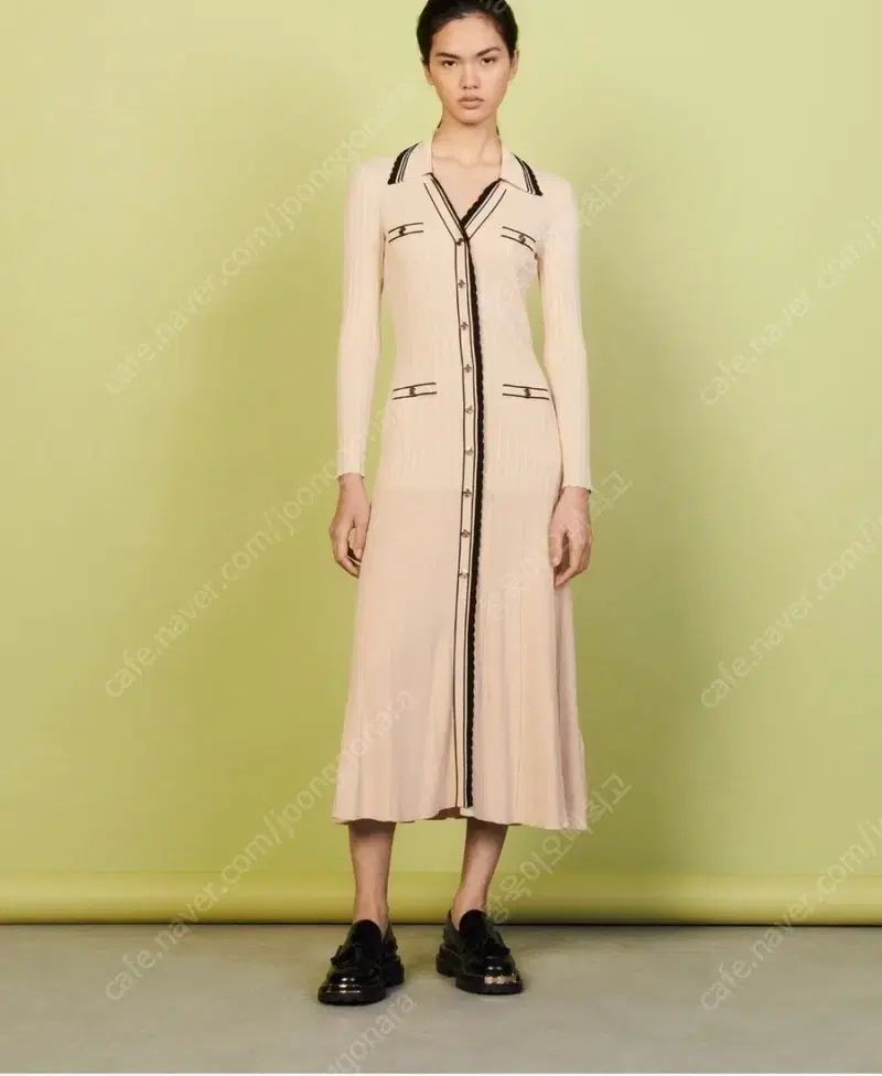 ア*ン様 sandro ワンピース SANDRO サンドロ ロング ニッ​​ト ONE PIECE ONE PIECE 36 新品 - メルカリ