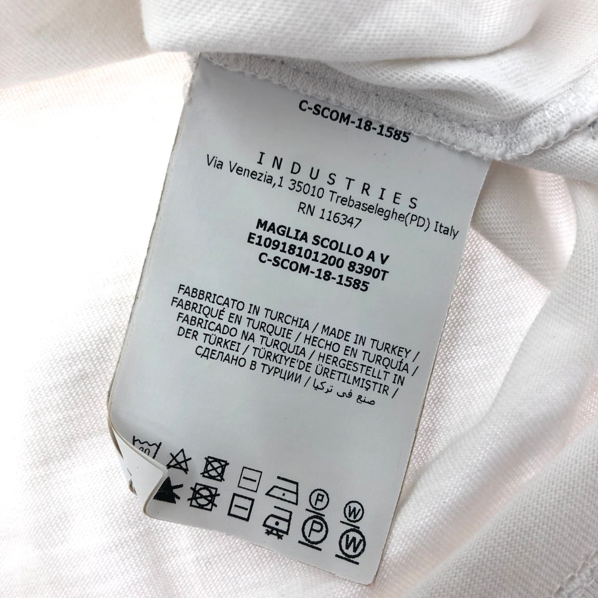 MONCLER モンクレール 半袖カットソー サイズ:M MAGLIA SCOLLO AV 
