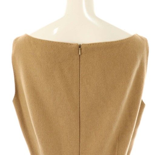 マックスマーラ MAX MARA 白タグ ワンピース ノースリーブ ミモレ