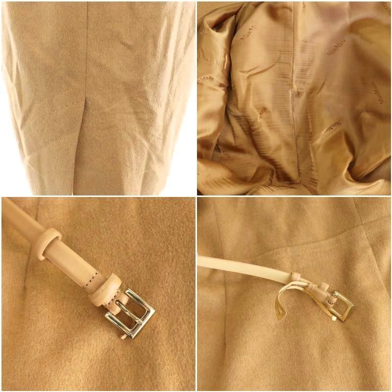 マックスマーラ MAX MARA 白タグ ワンピース ノースリーブ ミモレ