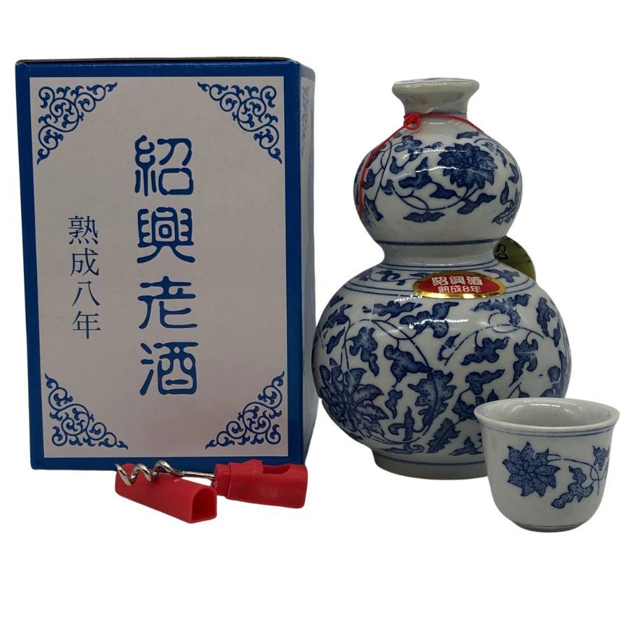 紹興白塔有限公司 紹興酒 熟成8年 14% 500ml 794g 中国酒【Q0】 - メルカリ