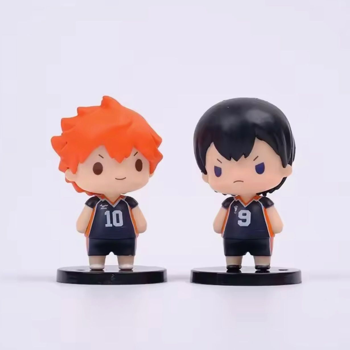 【新品・未開封品】ハイキュー!! フィギュア９体セット 原作をイメージしたジオラマ付き！『ハイキュー!!』日向翔陽＆影山飛雄
