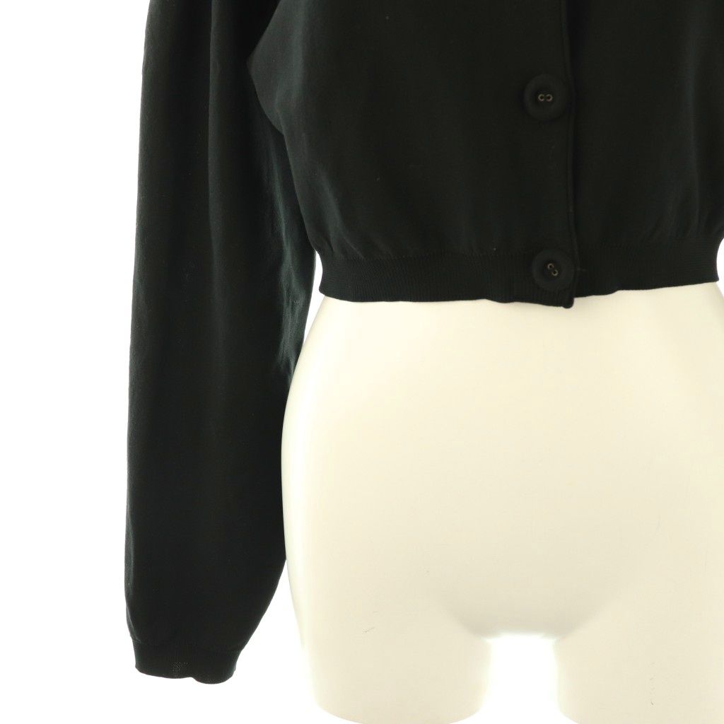 ナラ Nala ニットボレロ カーディガン 長袖 S ブラック /HK □OS