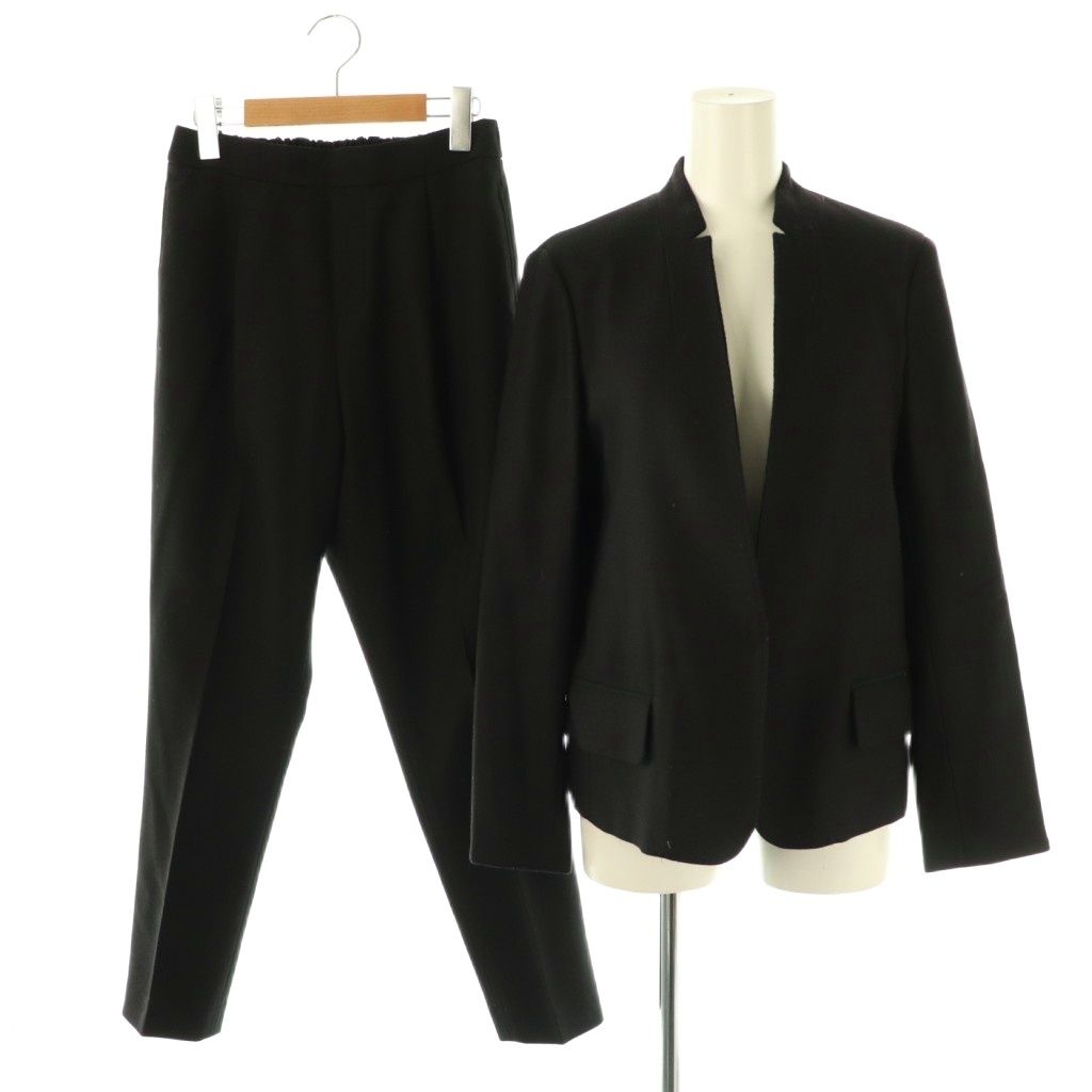 キヨコタカセ　K.T 美品　M 　黒　セットアップ ケーティー キヨコタカセ K.T KIYOKO TAKASE ロロピアーナ Loro Piana