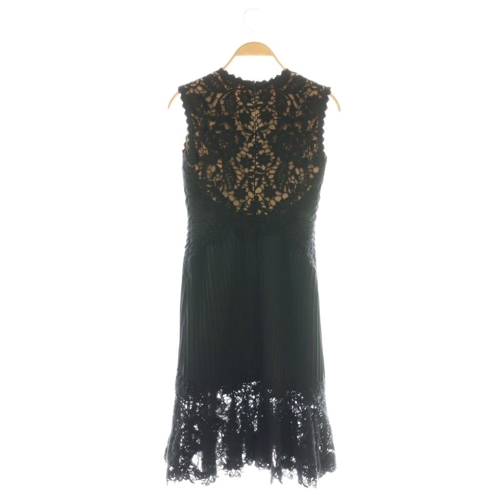 タダシショージ TADASHI SHOJI スリーブレスエンブロイダリーレース