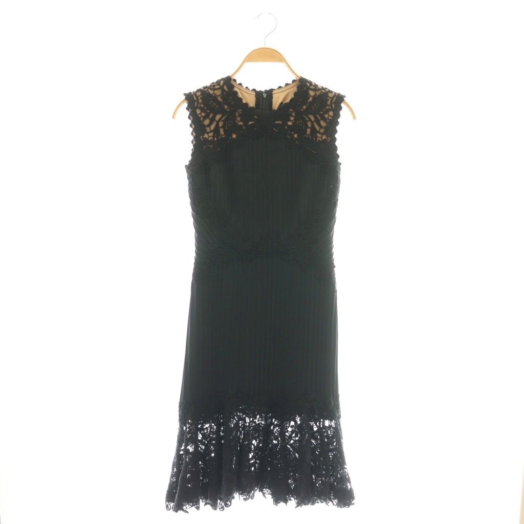 タダシショージ TADASHI SHOJI スリーブレスエンブロイダリーレース