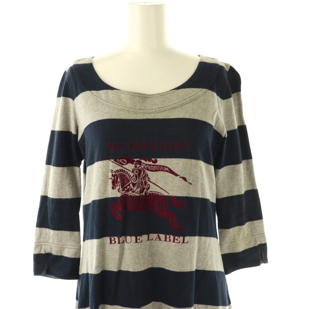 バーバリーブルーレーベル BURBERRY BLUE LABEL ボーダーカットソー
