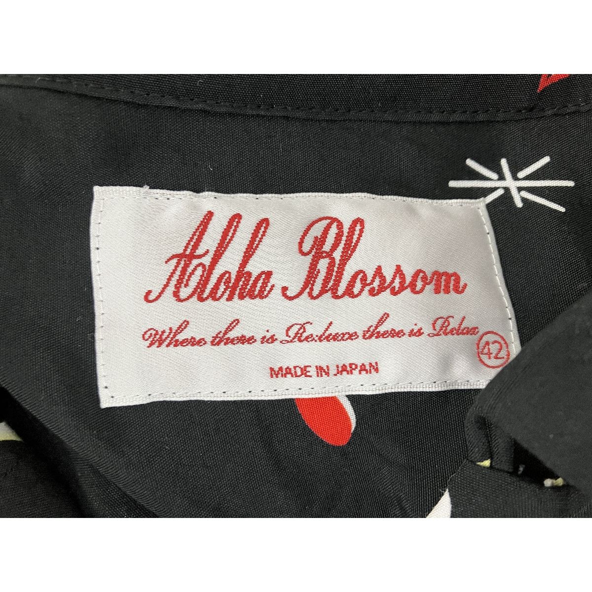 Aloha Blossom SOUNDS GOOD アロハブロッサム 半袖 アロハシャツ 音符