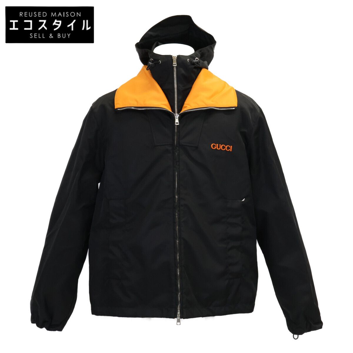 GUCCI グッチ 正規 25 SS 804964 ZAQ 7 F パッチロゴ ナイロンツイル 44