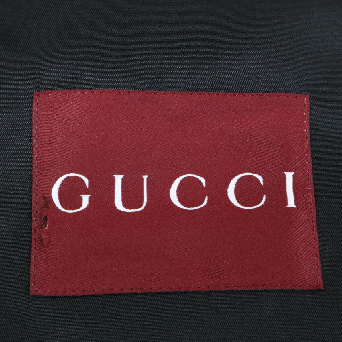  GUCCI グッチ 正規 25 SS 804964 ZAQ 7 F パッチロゴ ナイロンツイル 44 ジャンパー ブルゾン ジャケット アウター