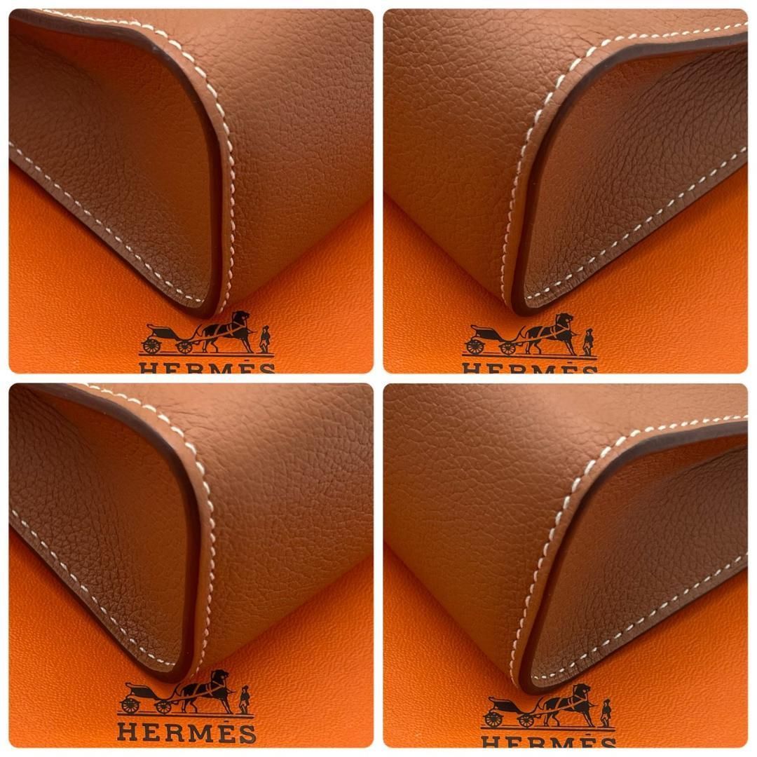 新品未使用】エルメス HERMES ポーチ ジップアンゴー エバーカラー B