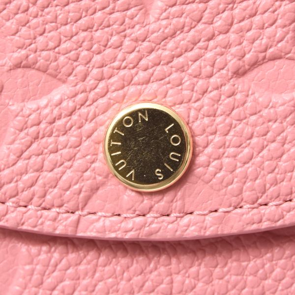 ルイヴィトン ポルトモネロザリ モノグラムアンプラント コンパクト