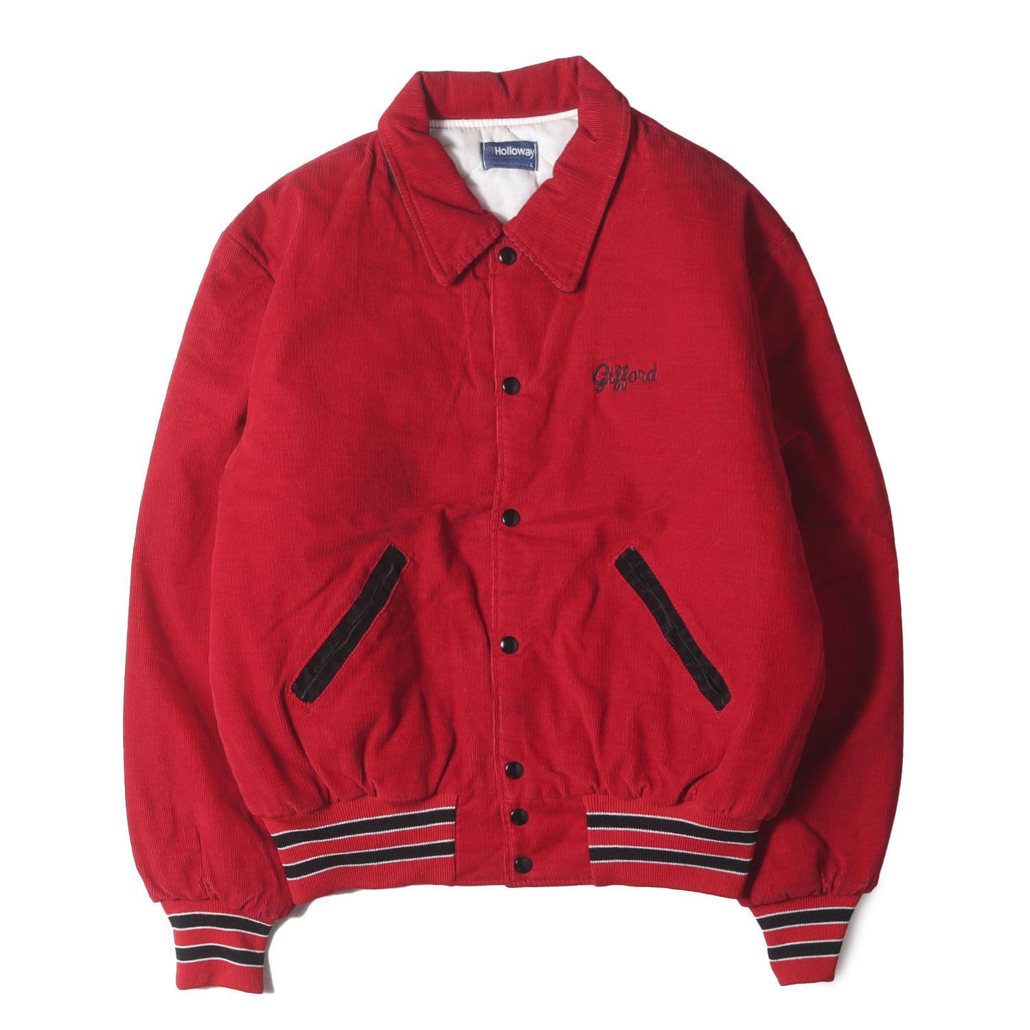 90s - 00s ヴィンテージ古着 | 90s 両面刺繍 襟付き コーデュロイ