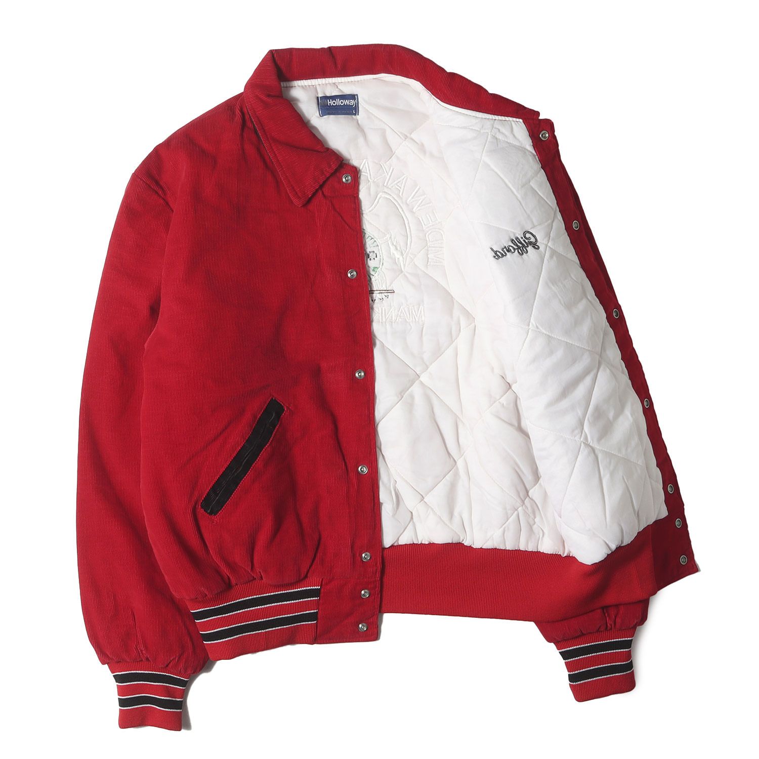 90s - 00s ヴィンテージ古着 | 90s 両面刺繍 襟付き コーデュロイ