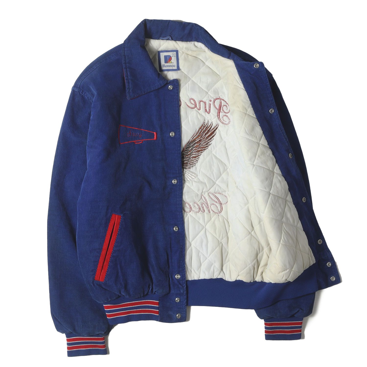 90s - 00s ヴィンテージ古着 | 90s 両面刺繍 襟付き コーデュロイ