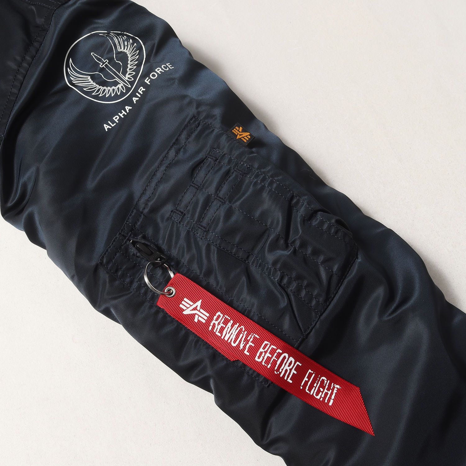 美品】ALPHA アルファ ジャケット ネイビー 紺 サイズ:S | 純正