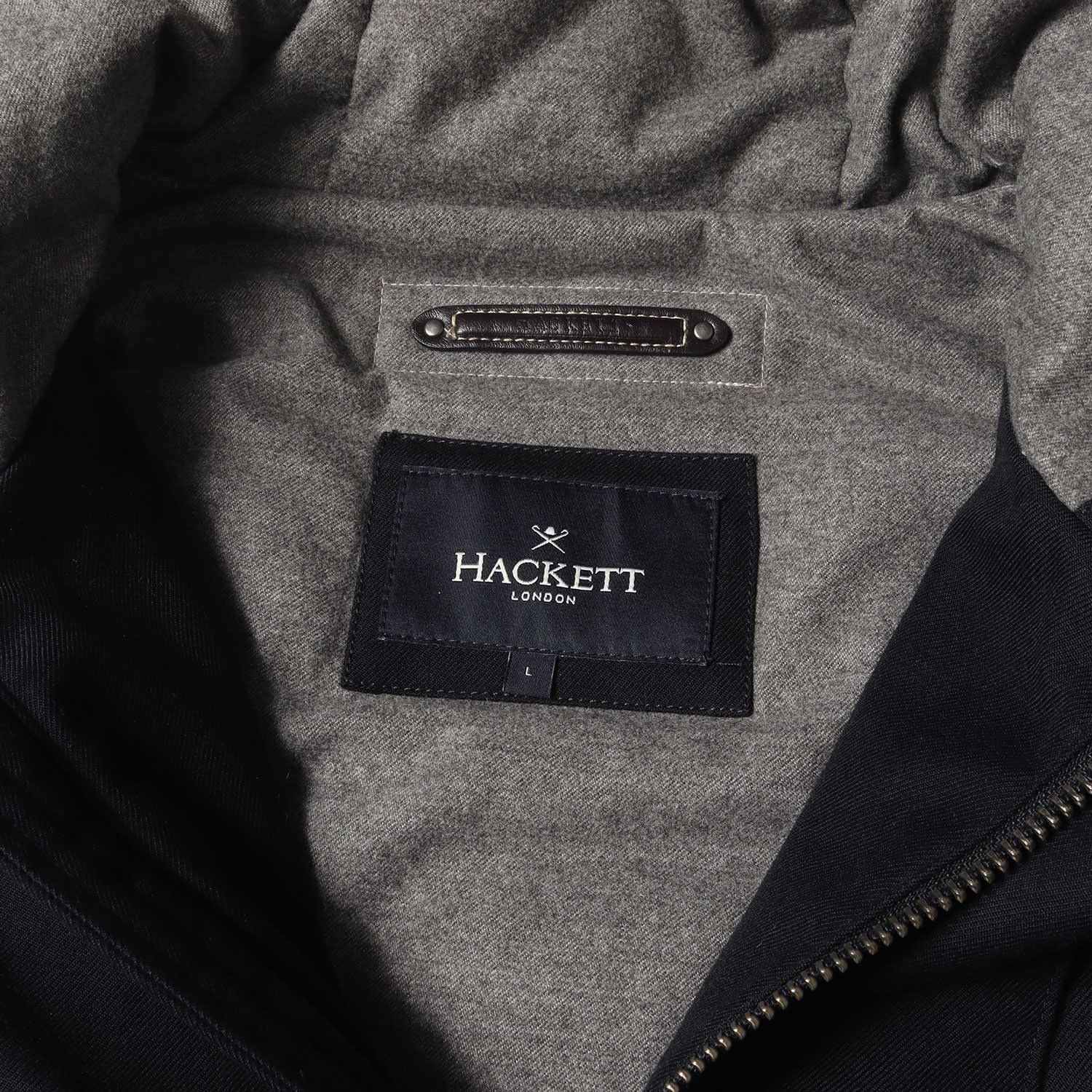 HACKETT LONDON ハケットロンドン コート ネイビー 紺 サイズ:L 