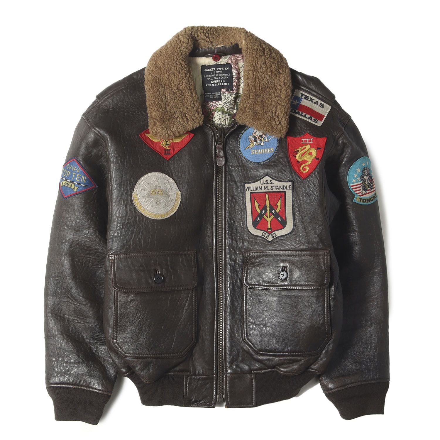 AVIREX アヴィレックス ジャケット ブラウン サイズ:S | 希少モデル