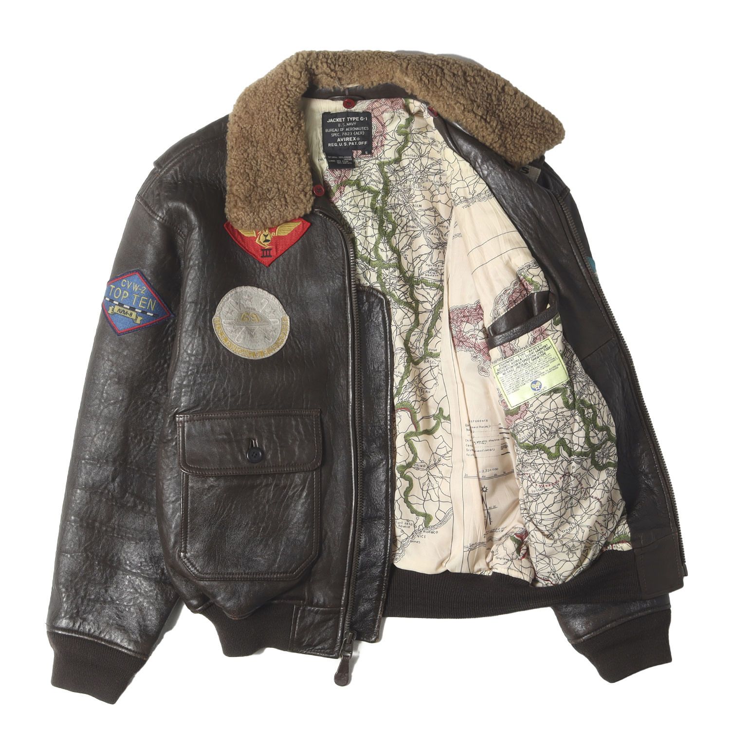 AVIREX アヴィレックス ジャケット ブラウン サイズ:S | 希少モデル