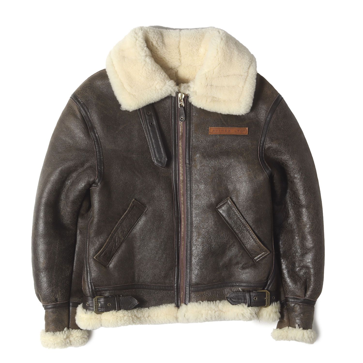 AVIREX アヴィレックス ジャケット ブラウン サイズ:34 | 希少 USA製