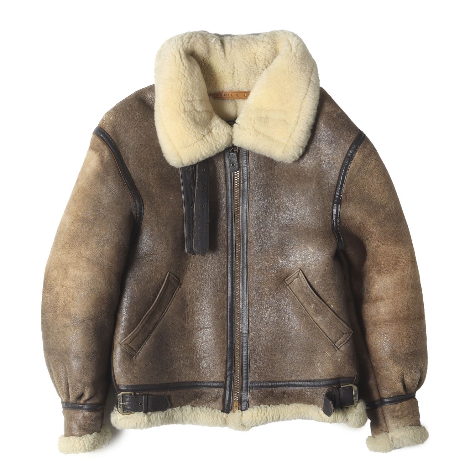 AVIREX アヴィレックス ジャケット ブラウン サイズ:38 | 希少 USA製