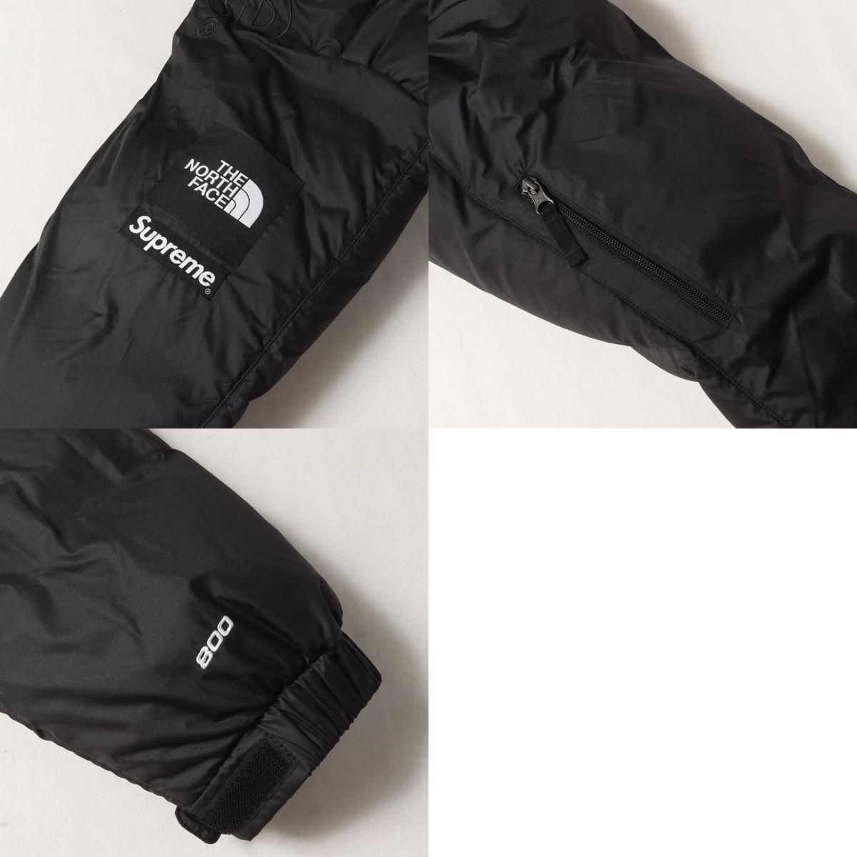 Supreme THE NORTH FACE ハーフジップ ダウン ジャケット 美品】Supreme シュプリーム ジャケット ブラック 黒 サイズ:L | 22AW