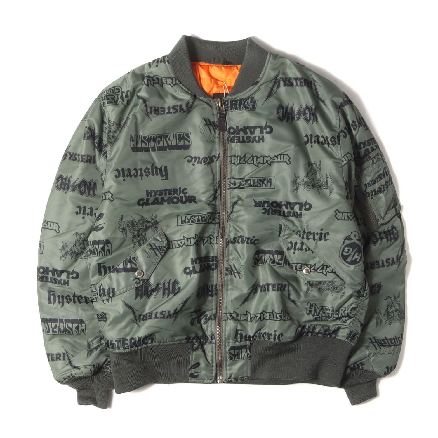 新品】HYSTERIC GLAMOUR ヒステリックグラマー ジャケット カーキ