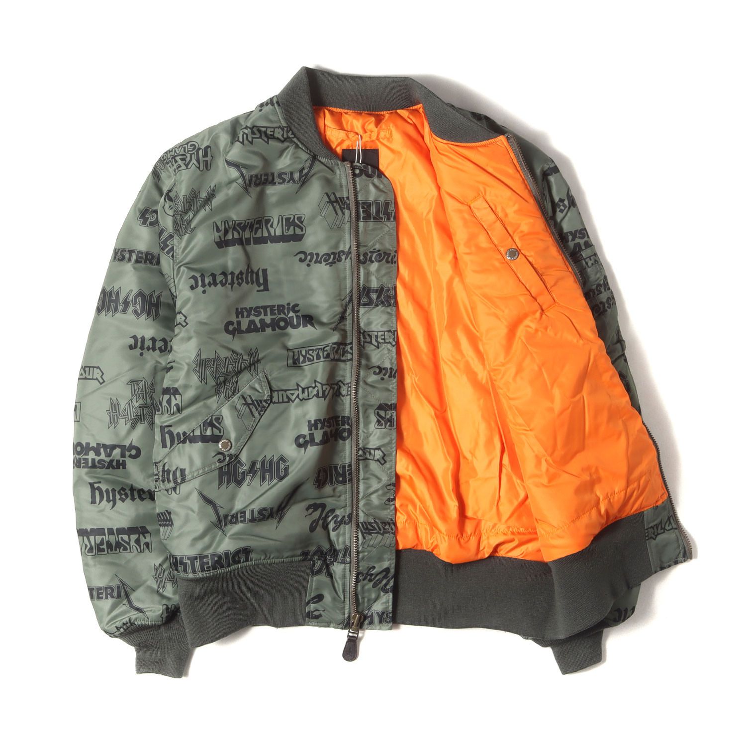 新品】HYSTERIC GLAMOUR ヒステリックグラマー ジャケット カーキ