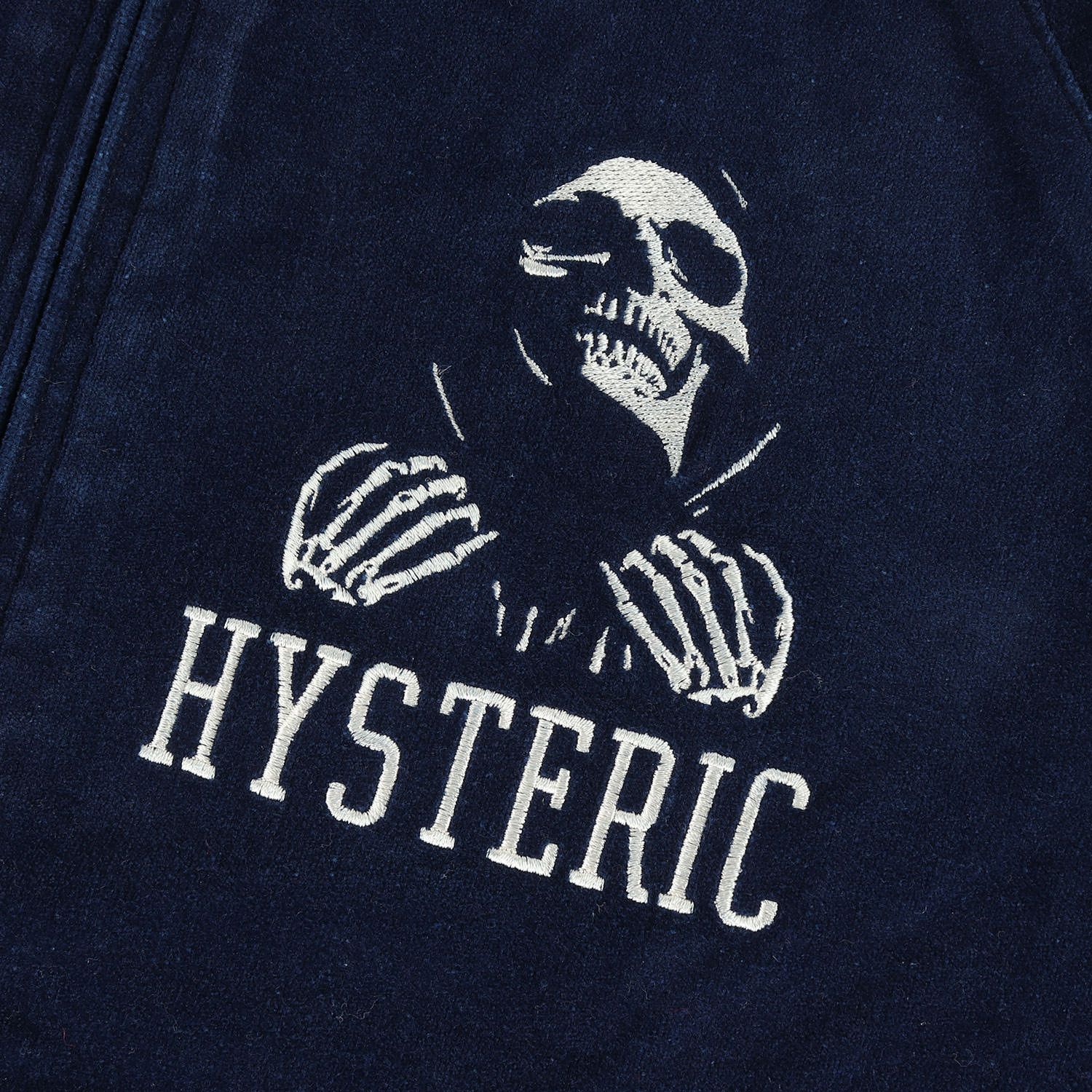 新品】HYSTERIC GLAMOUR ヒステリックグラマー スカジャン インディゴ