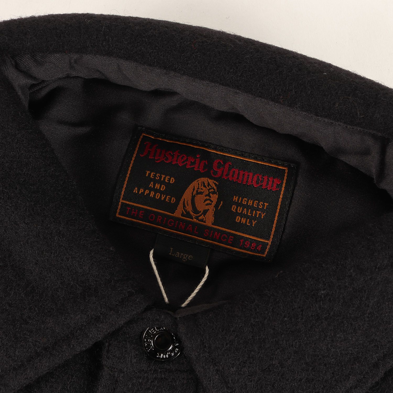 新品】HYSTERIC GLAMOUR ヒステリックグラマー シャツ ブラック 黒