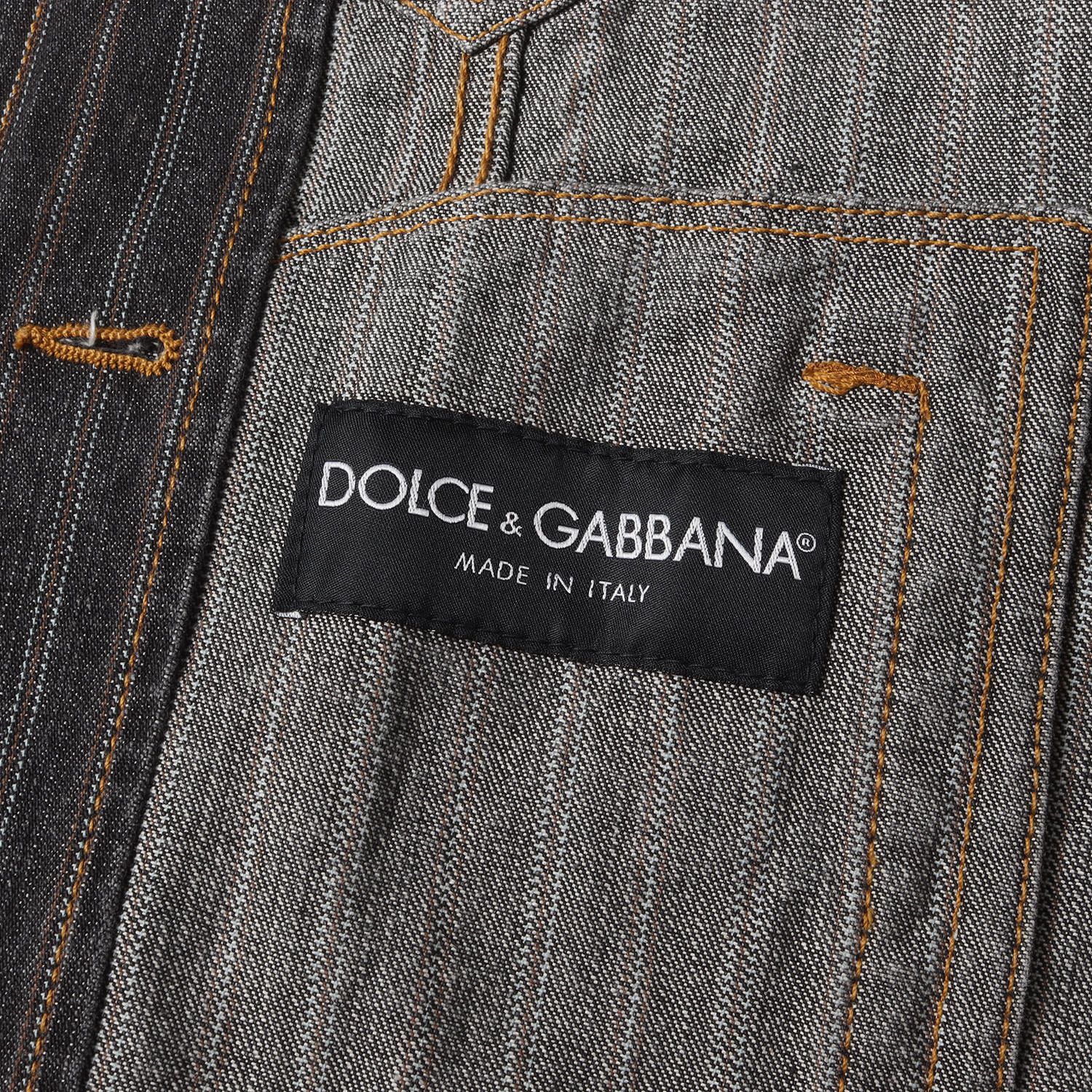 美品】DOLCE&GABBANA ドルチェ&ガッバーナ ジャケット ブラック 黒