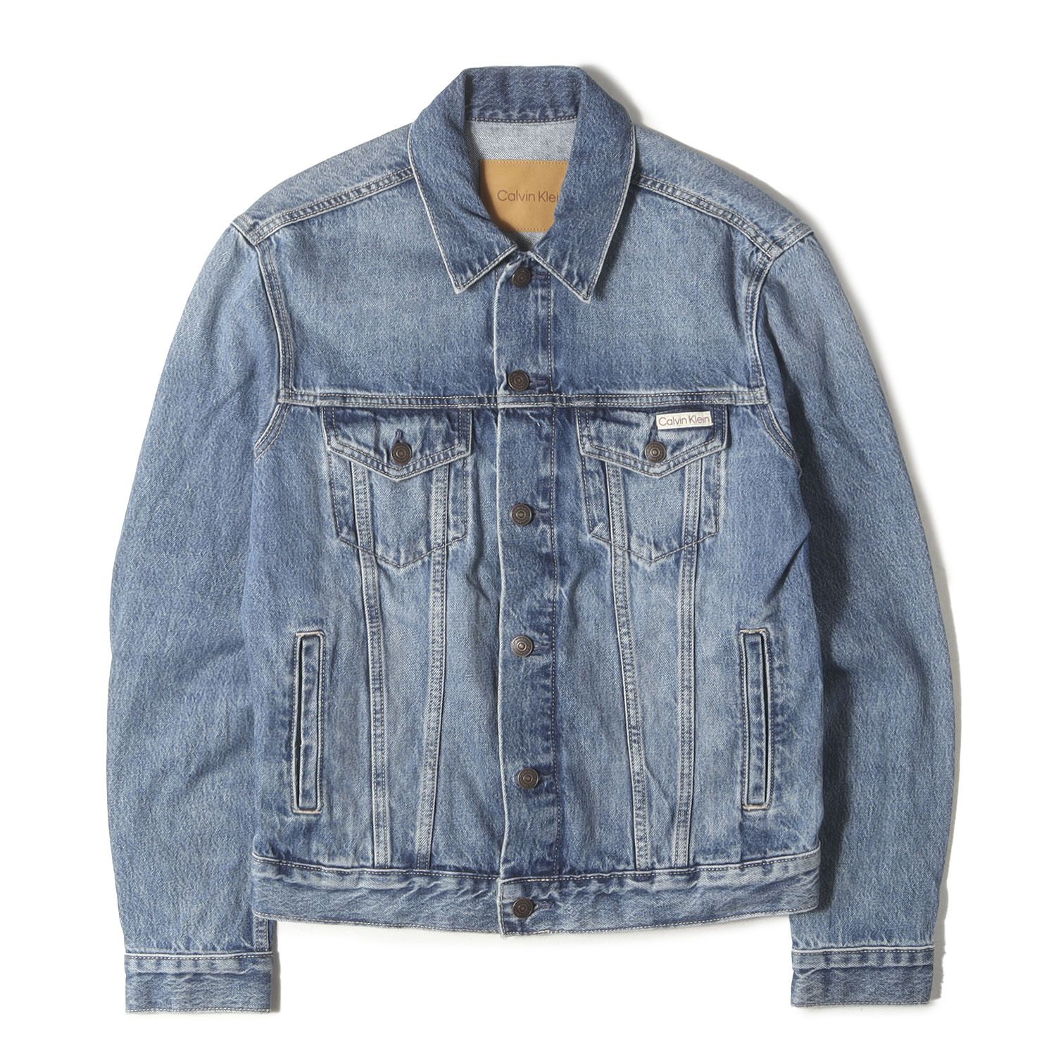 Calvin Klein カルバンクライン ジャケット インディゴ サイズ:S