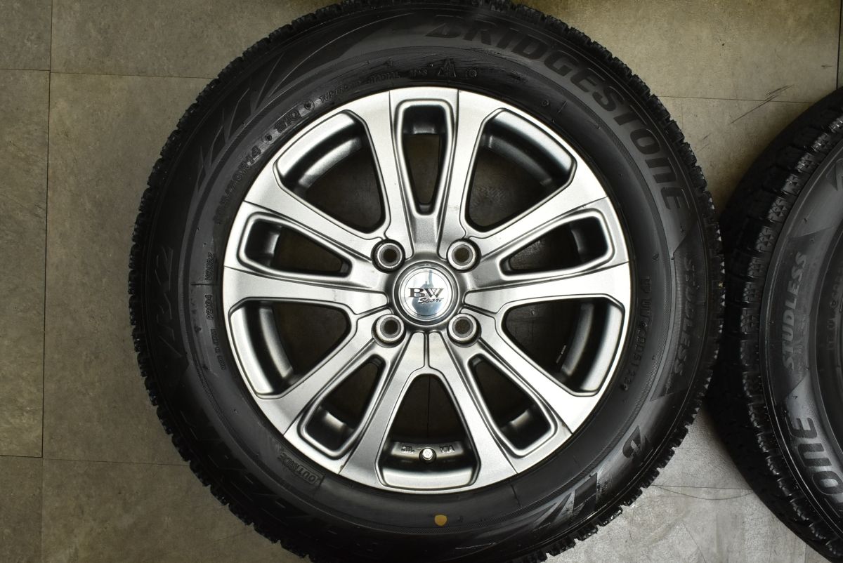 バリ溝 BW Sport 14 in 5 J 42 PCD 100 ブリヂストン ブリザック VRX 2 165 70 R アクア デミオ ヴィッツ スイフト マーチ パッソ