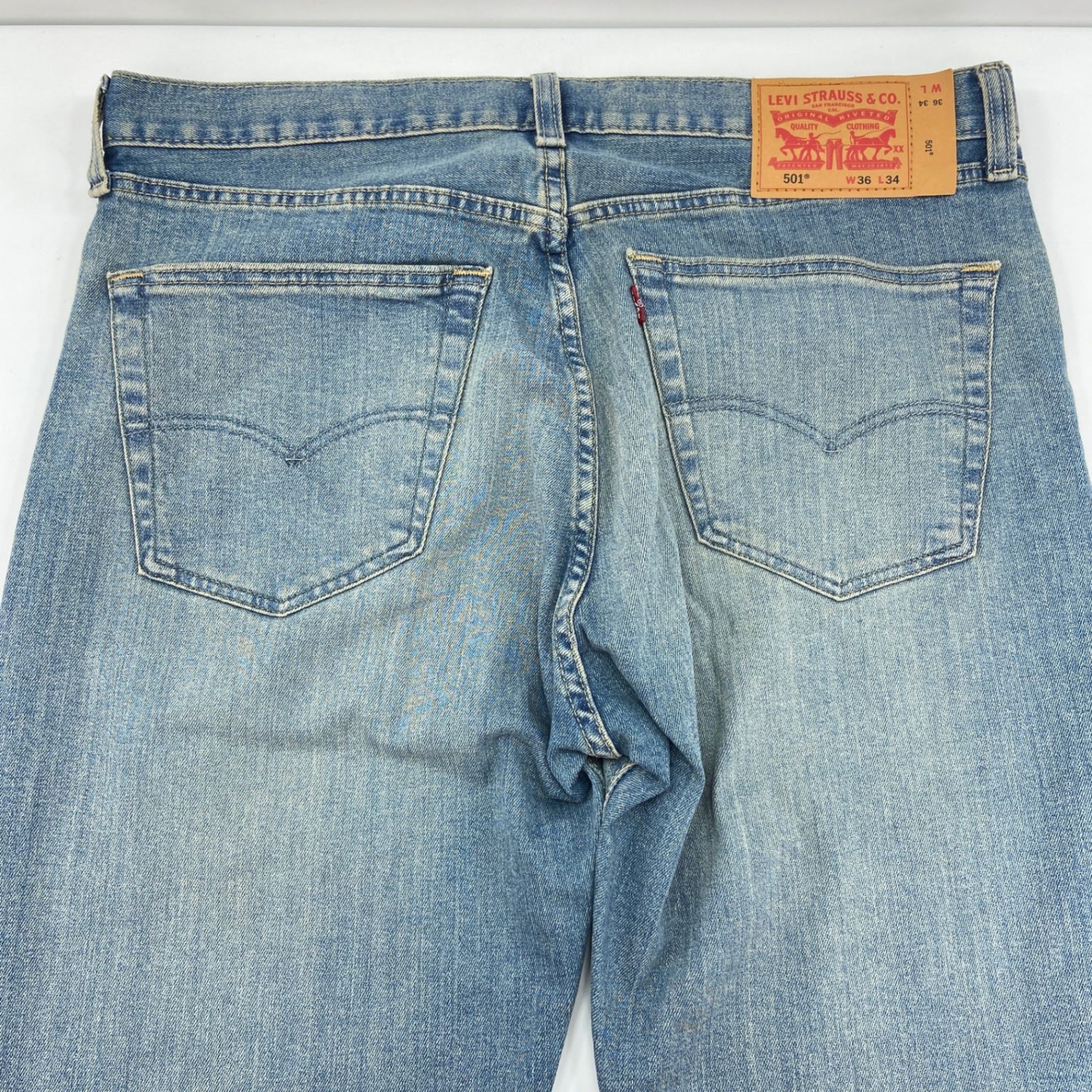Levi Strauss 501XX W34 L36 ストレートデニム 90s USA製 Levi'sリーバイス 501 デニムパンツ w36 L32☆94