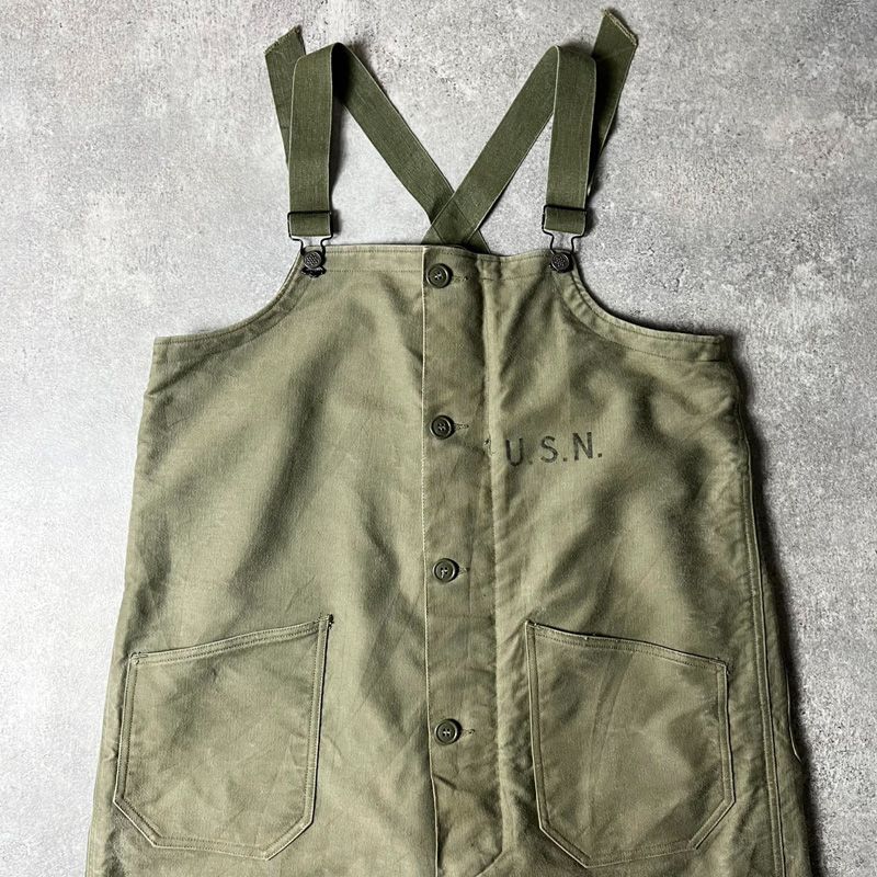 40s US NAVY 米軍実物 N-1 後期 デッキ パンツ M / 40年代 ビンテージ