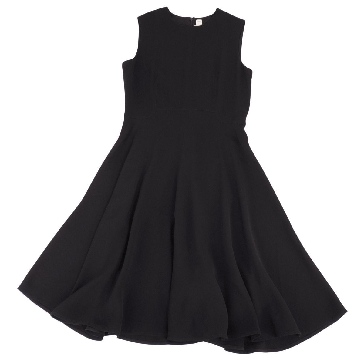 美品 エルメス HERMES ワンピース ノースリーブ シルク トップス