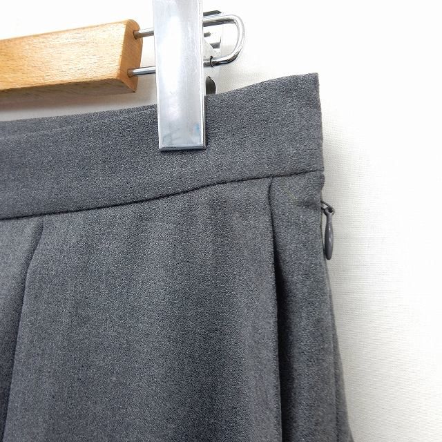 クラネ CLANE タグ付き ワイド タック ハイウエスト パンツ ロング