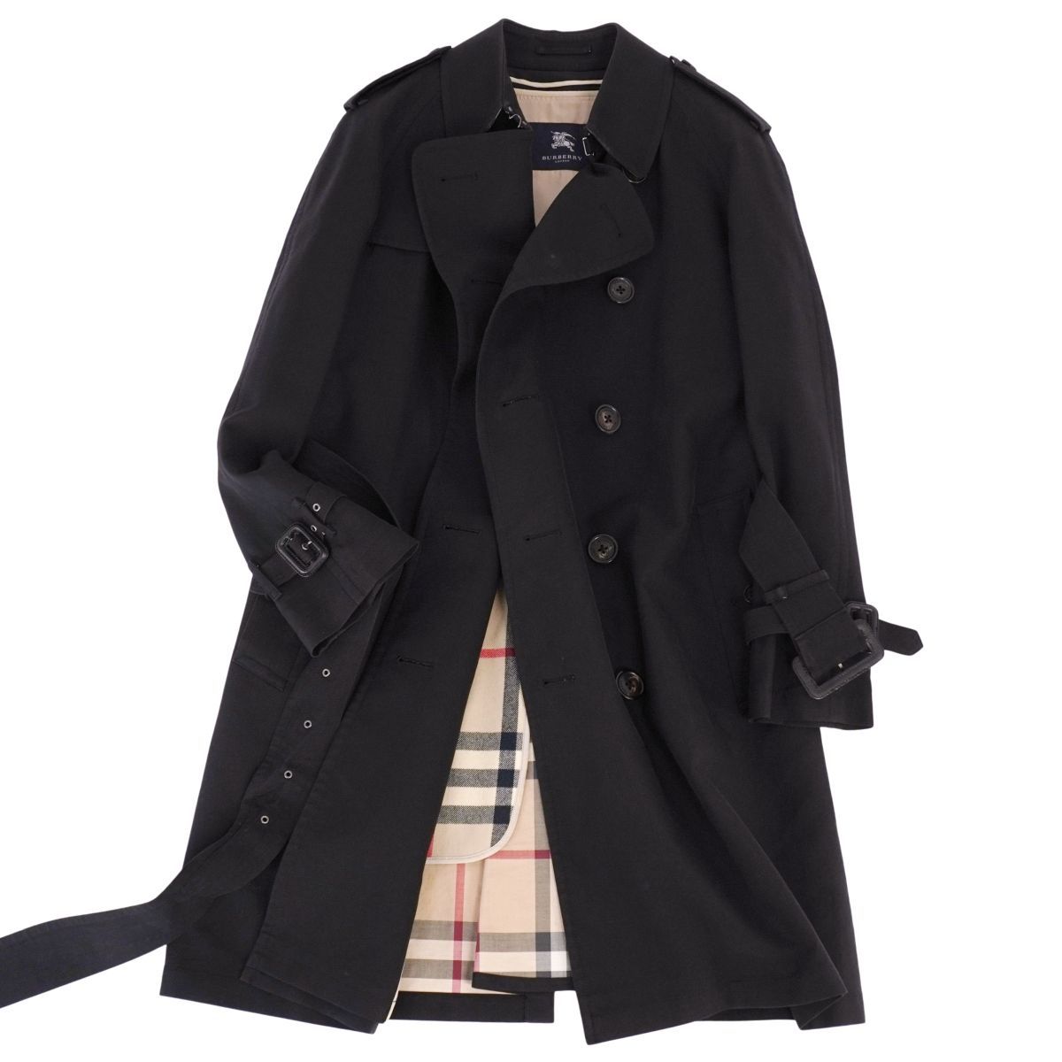 美品 バーバリー ロンドン BURBERRY LONDON コート ライナー付き
