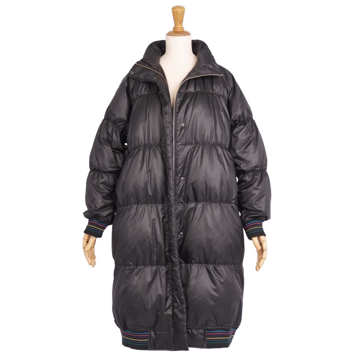 美品 ポール・スミス PS Paul Smith コート ダウンコート ジップア