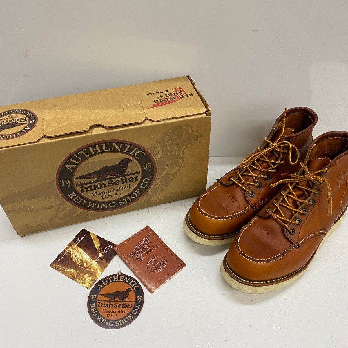 レッドウィング RED WING 90's 97年製 犬刻印 アイリッシュセッター