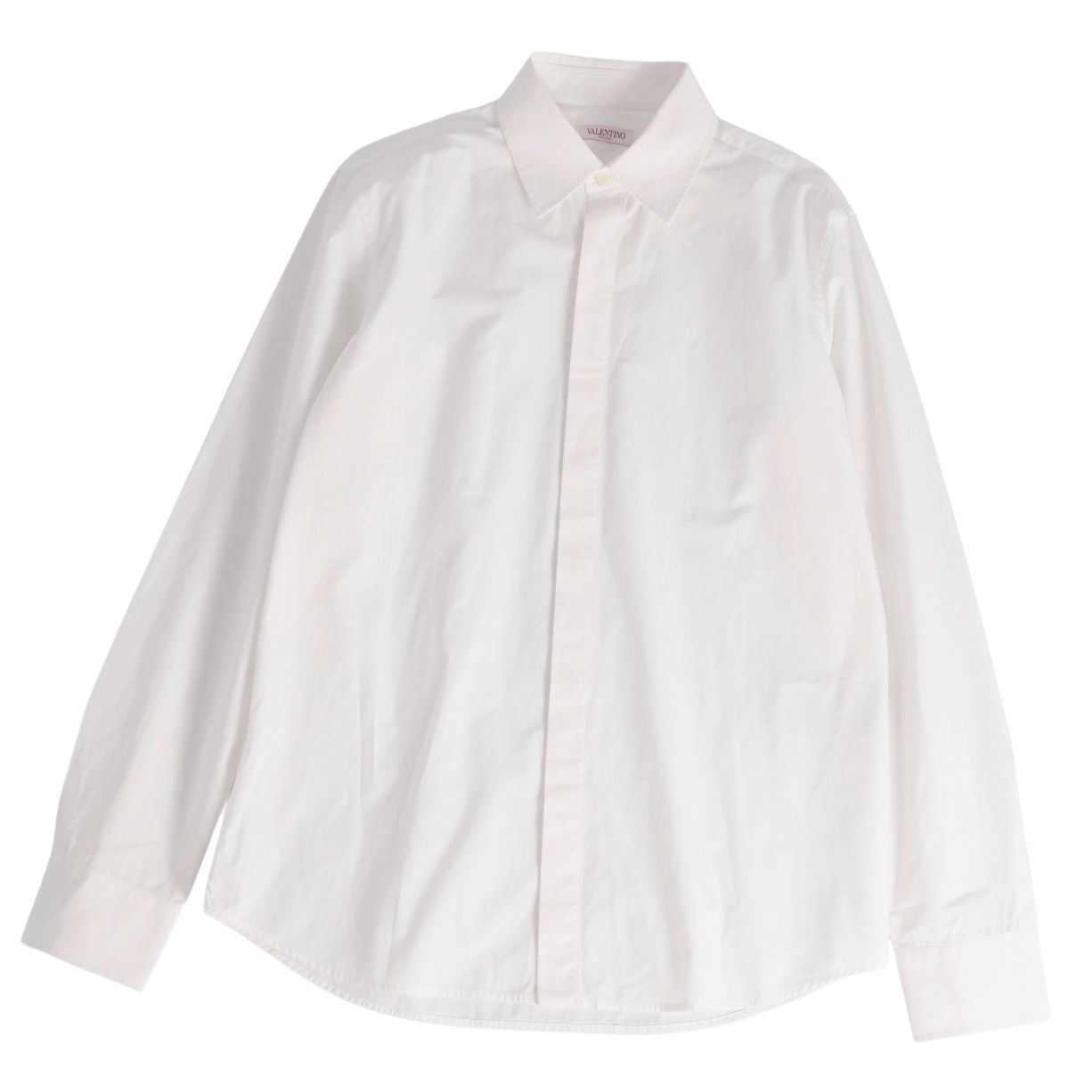 VALENTINO ホワイト 長袖シャツ 新品 バレンティノ ホワイト レース