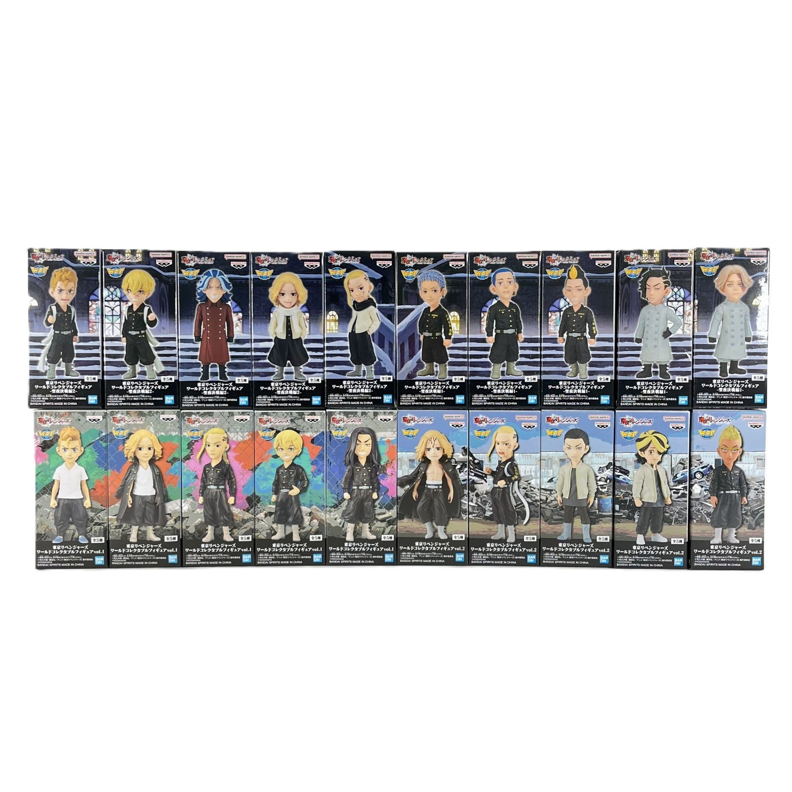 東京リベンジャーズフィギュア　ワールドコレクタブルフィギュア　25個まとめ売り 楽天市場】東京リベンジャーズ ワールド コレクタブル フィギュア vol