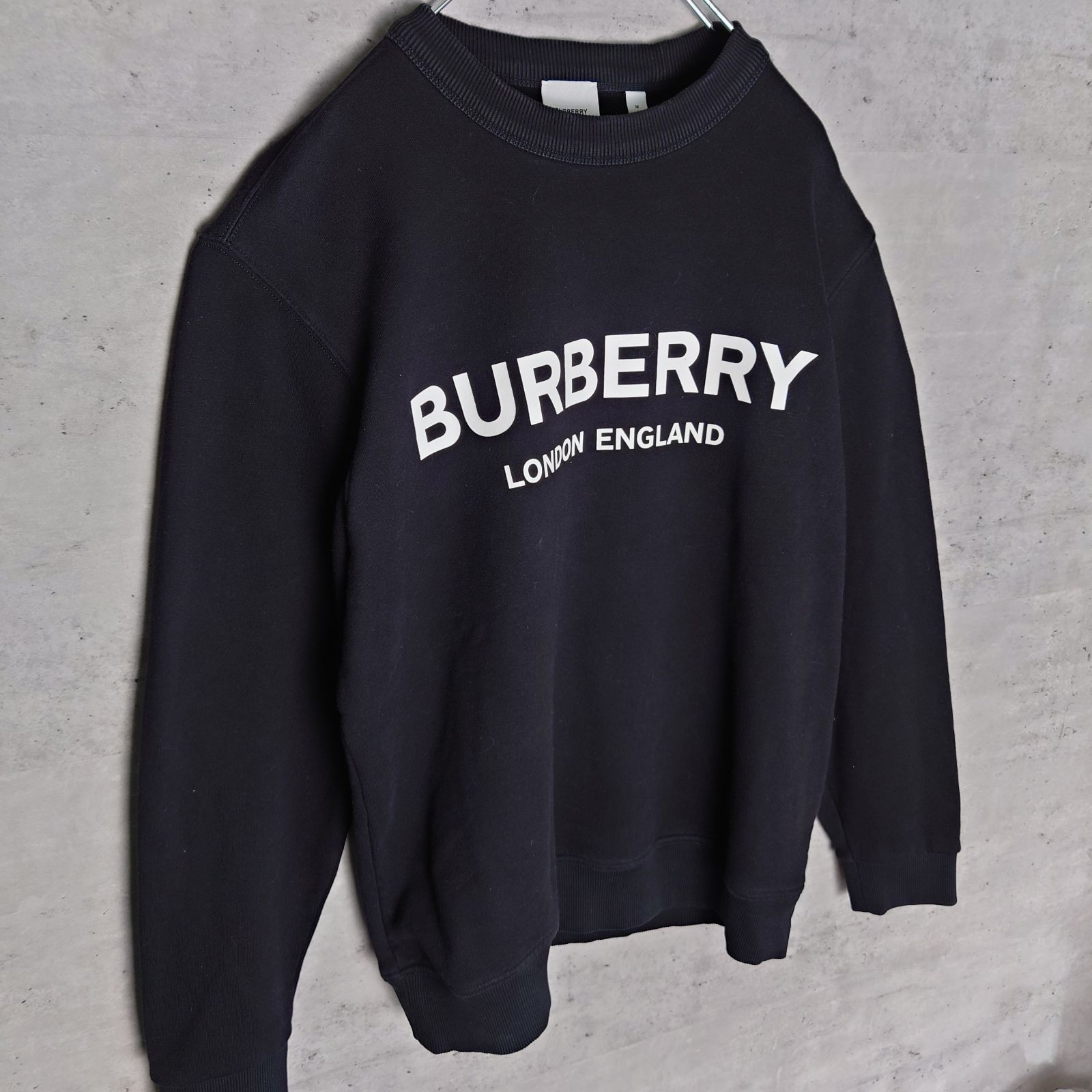 ✨BURBERRY バーバリー ビッグ ロゴ プリント オーバーサイズ