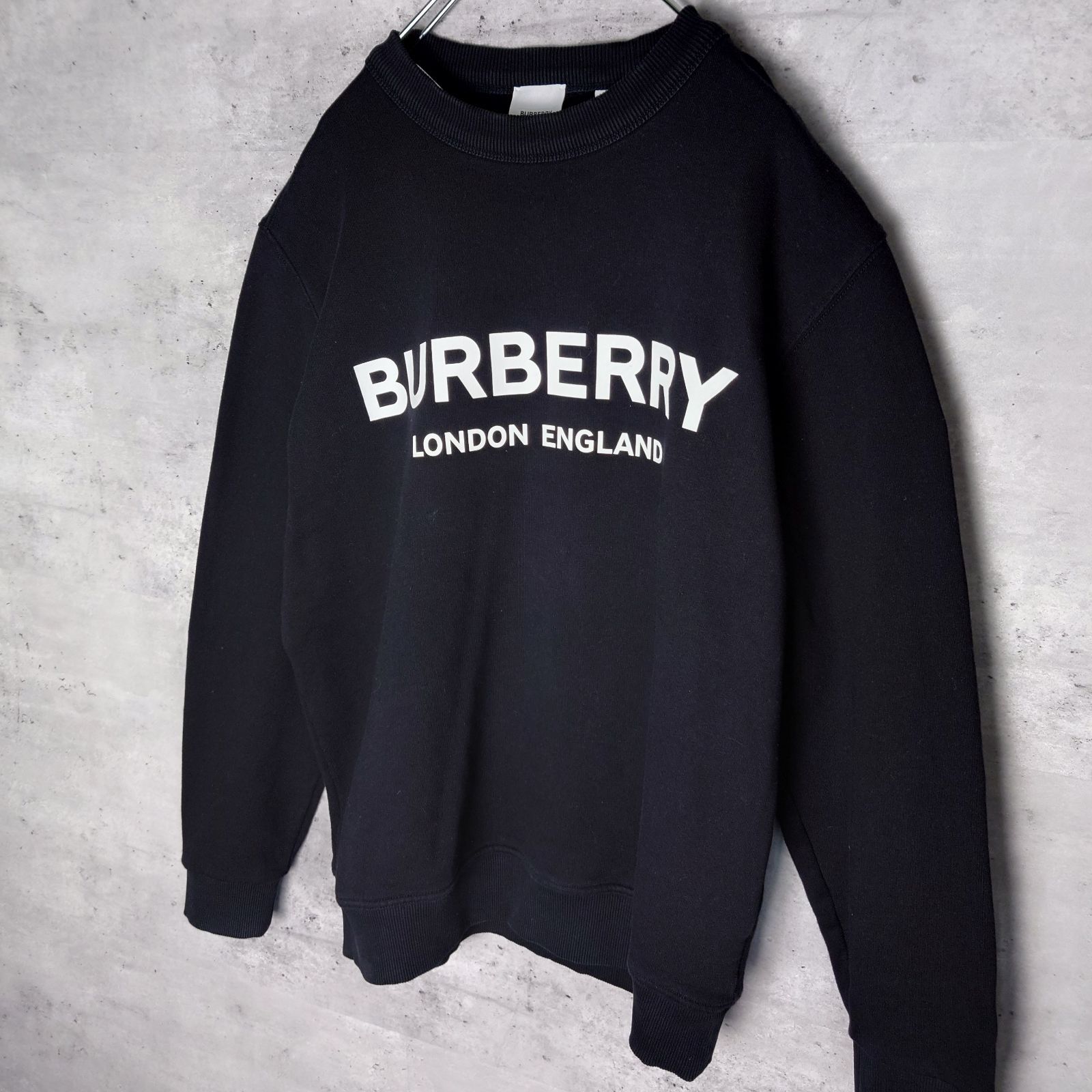 ✨BURBERRY バーバリー ビッグ ロゴ プリント オーバーサイズ 