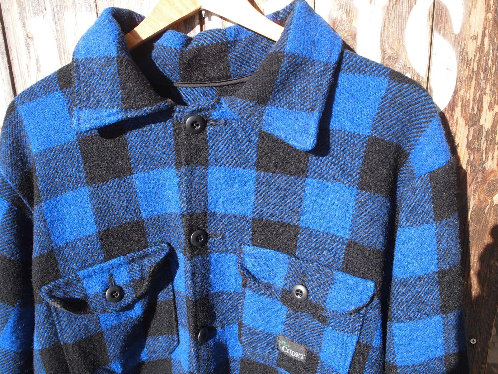 90s CODET CPO SHIRTS コデット ブロックチェック バッファロー